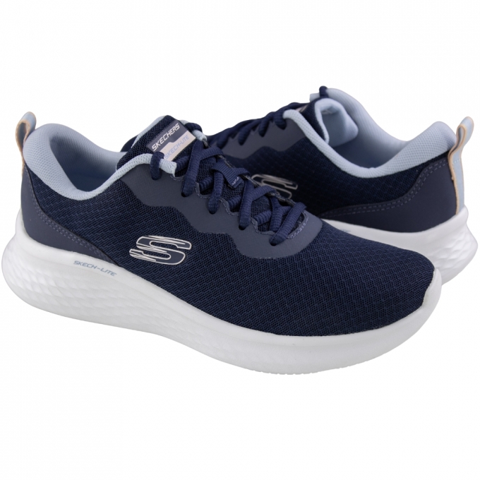 Tênis Feminino Skechers Lite pro Best Chance - MARINHO/BRANCO