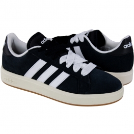 Tênis Masculino Adidas Grand Court Base 00s - PRETO/BRANCO