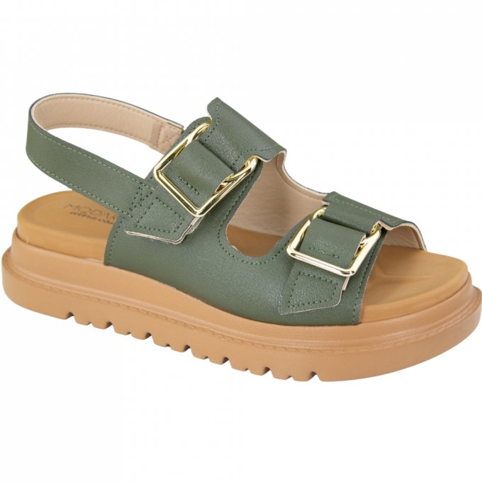 Sandalia Feminina Modare Anabela Birk - OLIVA