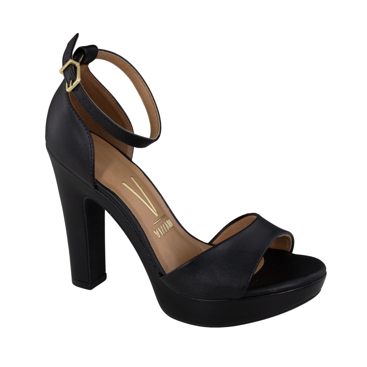Sandalia Feminina Vizzano Meia Pata Traseiro - PRETO