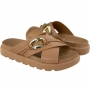 Tamanco Feminino Vizzano X - CAMEL