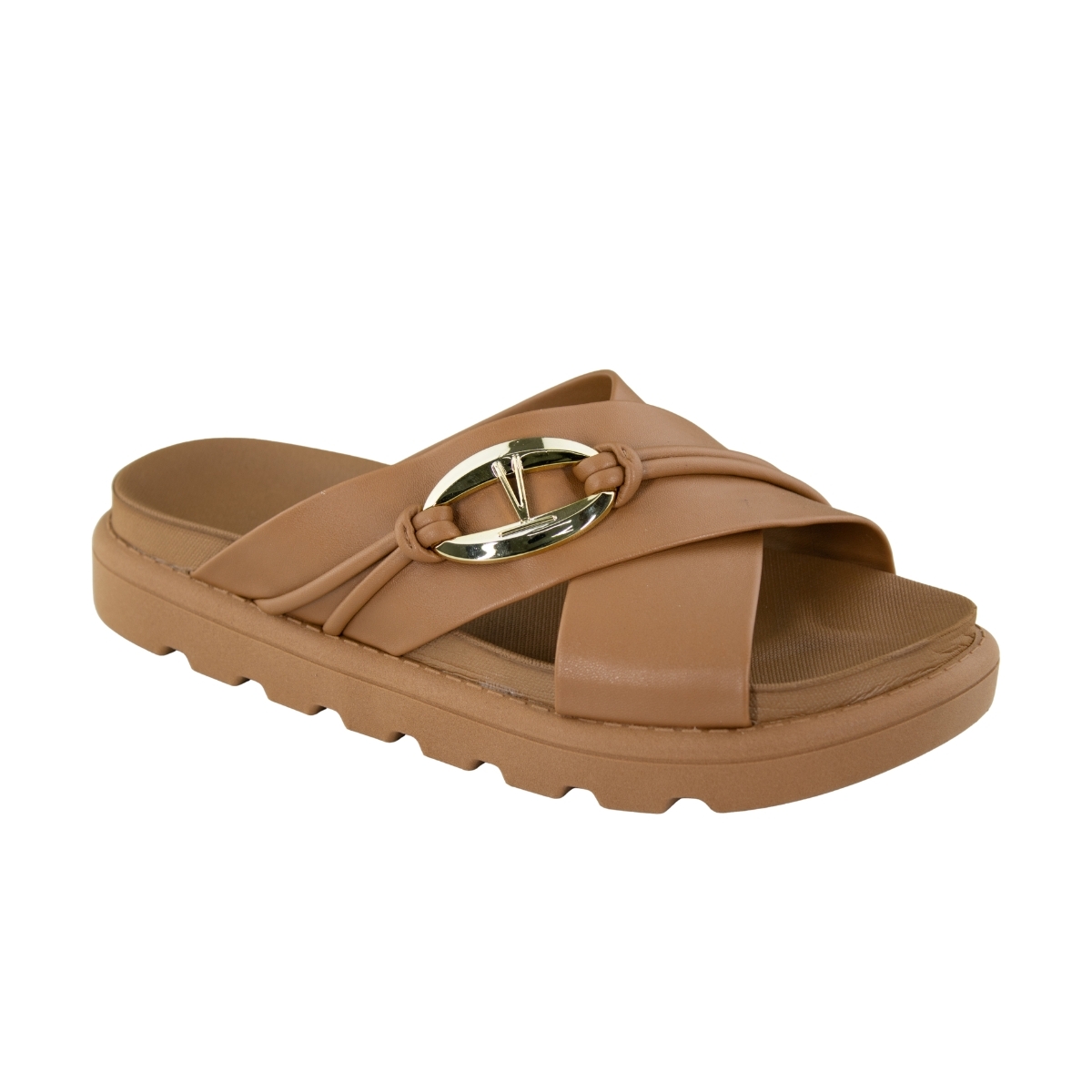 Tamanco Feminino Vizzano X - CAMEL