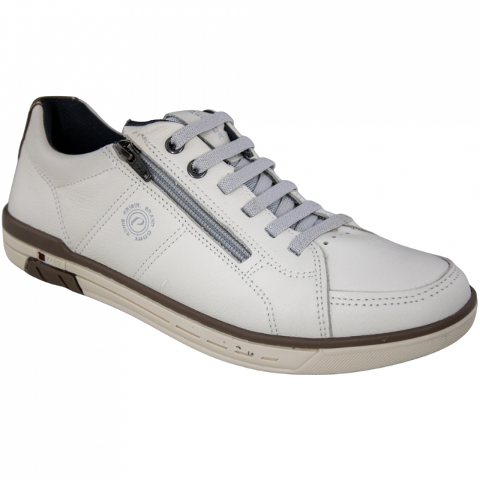 Sapatenis Masculina Pegada Zíper - MILK/MASCAVO