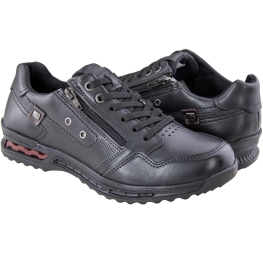 Sapatenis Masculino Pegada Amortech - PRETO/BORDO