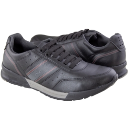 Sapatenis Masculino Pegada Runn  - PRETO