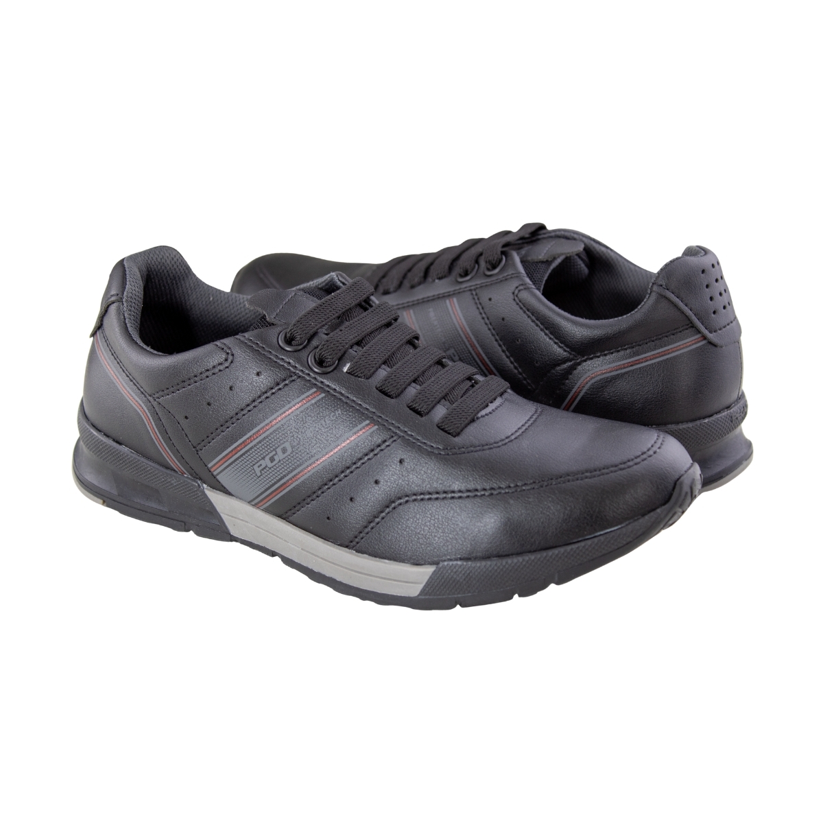 Sapatenis Masculino Pegada Runn  - PRETO