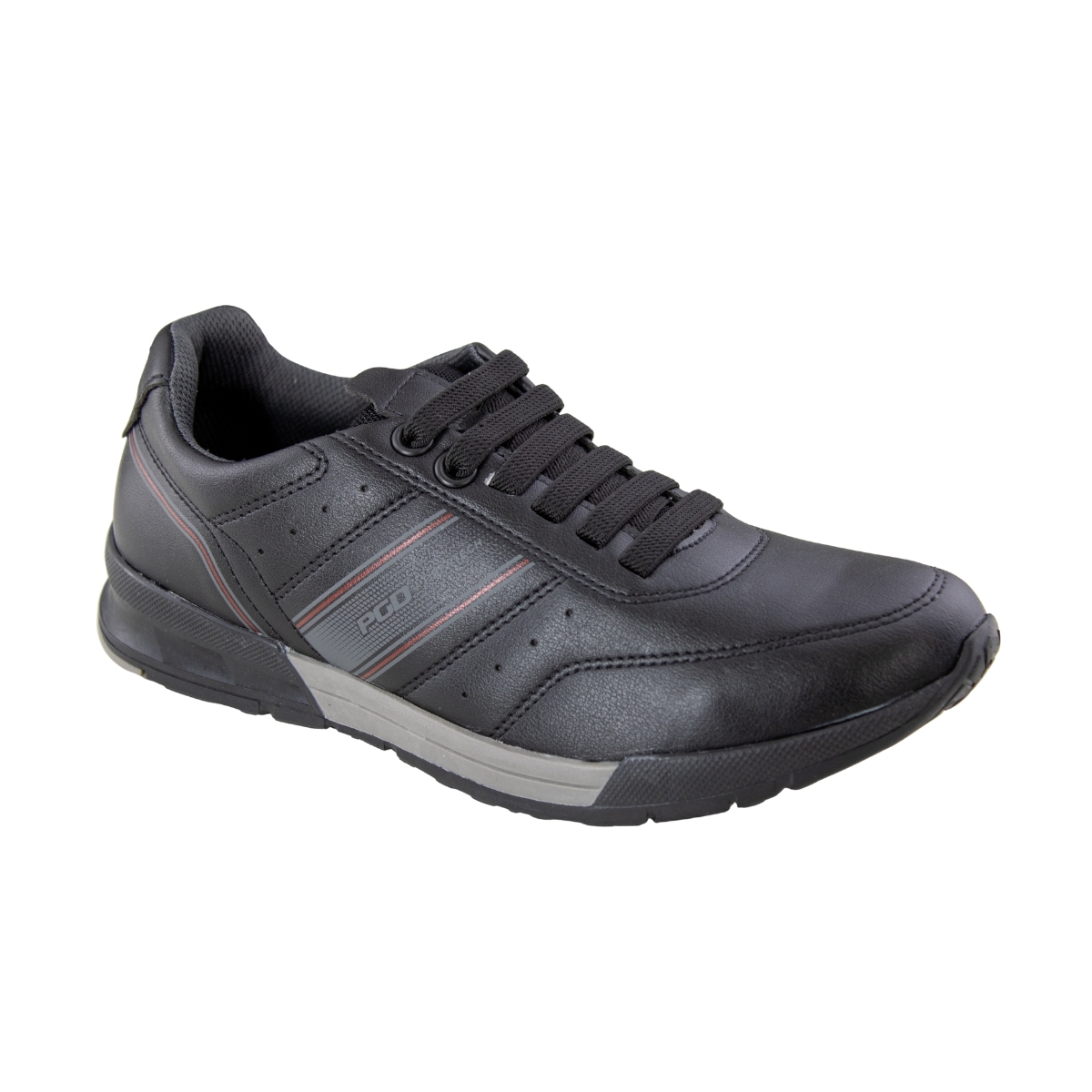 Sapatenis Masculino Pegada Runn  - PRETO