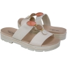 Tamanco Feminino Modare Anabela Pedras - CREME