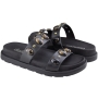 Sandalia Feminina Dakota Flatform Pedras - PRETO