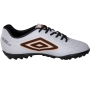 Chuteira Society Umbro Class Footballer - BRANCO/PRETO/LARANJA