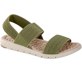 Sandália Feminina Modare Rasteira Elástico - VERDE SALVIA