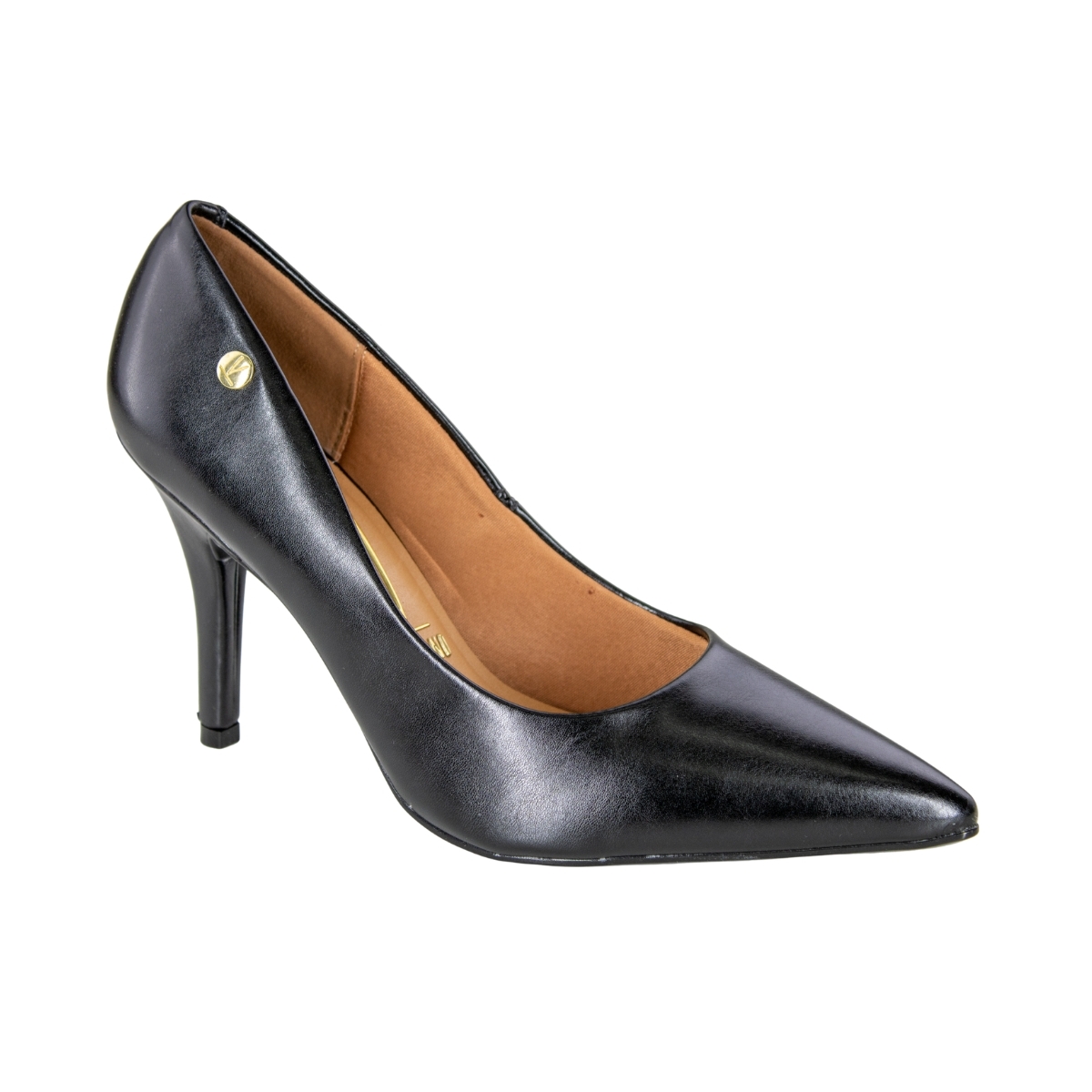 Scarpin Salto Pelica Feminino Vizzano - PRETO