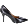 Scarpin Salto Pelica Feminino Vizzano - PRETO