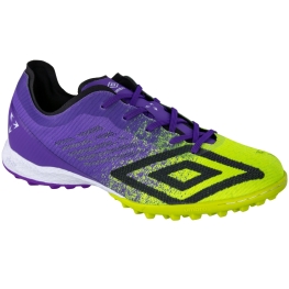 Chuteira Society Velocita Decimo Premier  - LIMAO/ROXO/PRETO