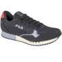 Tênis Masculino Fila Euro Jogger Sport II - PRETO/BEGE/VERMELHO