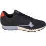 Tênis Masculino Fila Euro Jogger Sport II - PRETO/BEGE/VERMELHO
