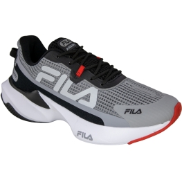 Tênis Masculino Fila Recovery - GRAFITE/PRETO/VERMELHO