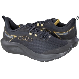Tênis Masculino Olympikus Cosmo - PRETO/PRETO