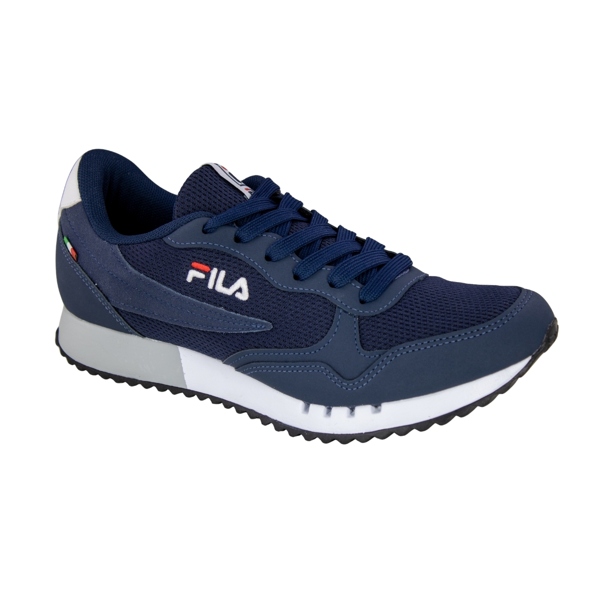 Tênis Masculino Fila Euro Jogger Sport II - MARINHO/VERMLHO/BRNCO