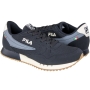 Tênis Masculino Fila Euro Jogger Sport II - PRETO/BEGE/CINZA
