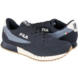 Tênis Masculino Fila Euro Jogger Sport II - PRETO/BEGE/CINZA
