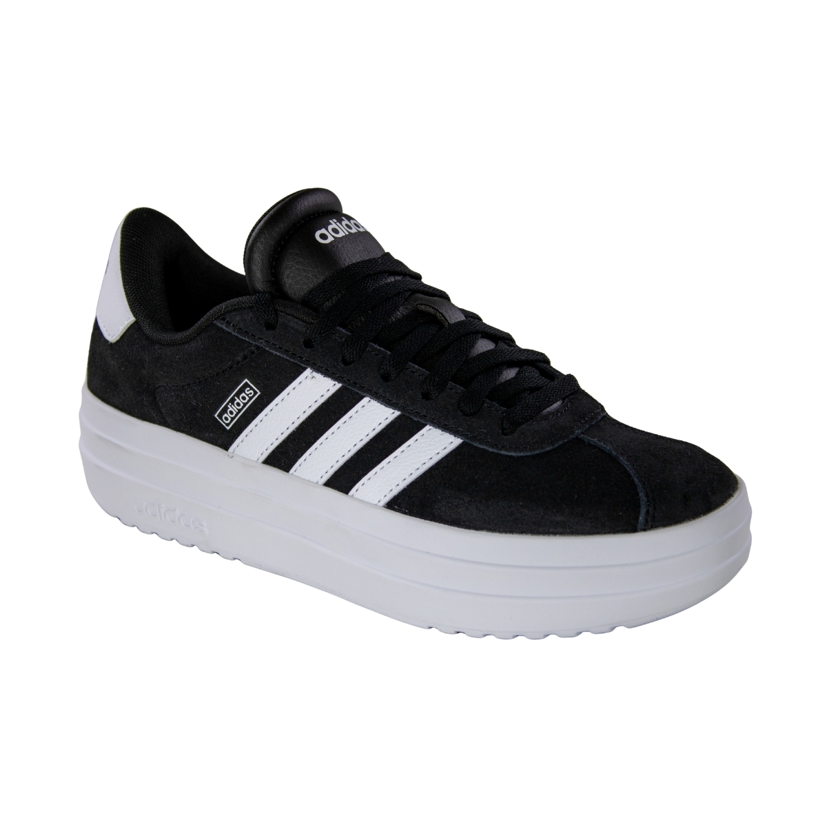 Tênis Feminino Adidas VL Court Bold - PRETO/BRANCO