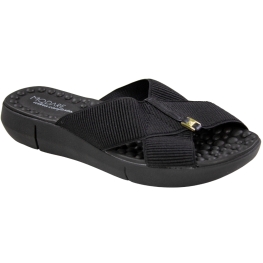 Tamanco Feminino Modare Anabela Elástico - PRETO