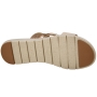 Tamanco Feminino Modare 3 Tiras Brilho - NUDE/CREME/OURO ROSADO