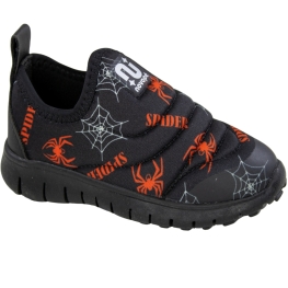 Tênis Infantil Masculino Novopé - SPIDER VERM/PRETO