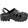 Crocs Feminino Moleca Tratorado Pingente - PRETO