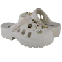 Crocs Feminino Moleca Tratorado Pingente - BRANCO OFF