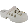 Crocs Feminino Moleca Tratorado Pingente - BRANCO OFF