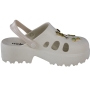 Crocs Feminino Moleca Tratorado Pingente - BRANCO OFF