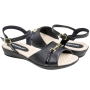 Sandália Feminina Piccadilly Rasteira Camila - PRETO