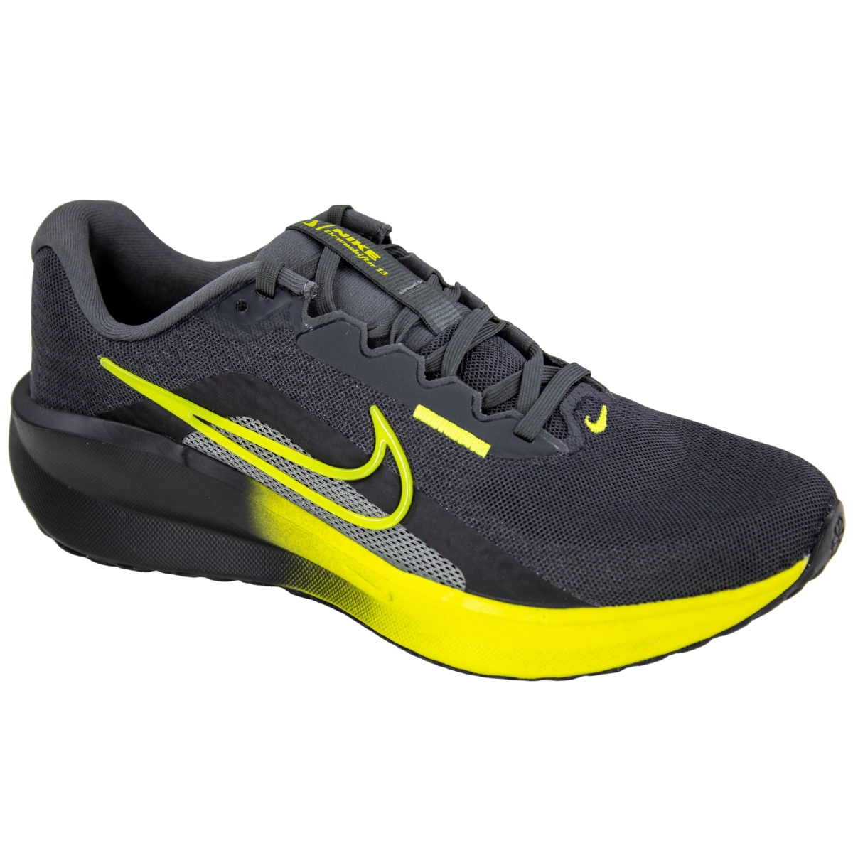 Tênis Masculino Nike Downshifter 13 - PRETO/VERDE