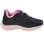 Tênis Infantil Feminino Super Conforto - PRETO/ROSA CHICLETE
