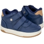 Tênis Bebê Masculino Cano Médio Happy Kidy - MARINHO/CARAMELO