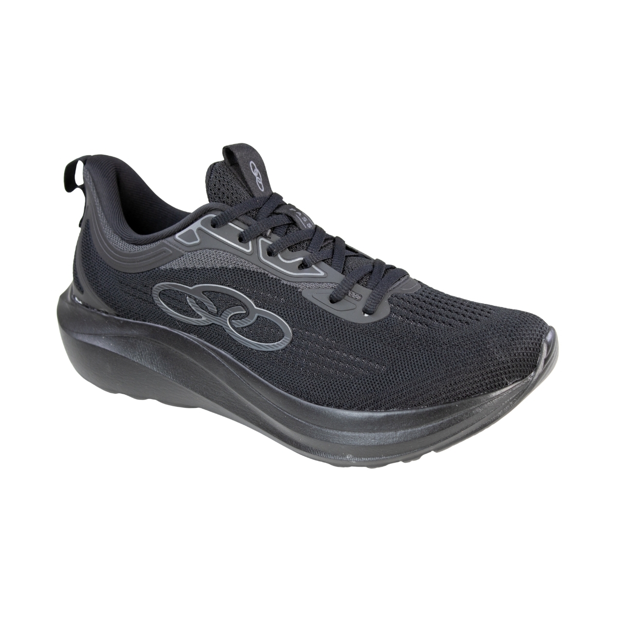 Tênis Masculino Olympikus Passo - PRETO/PRETO