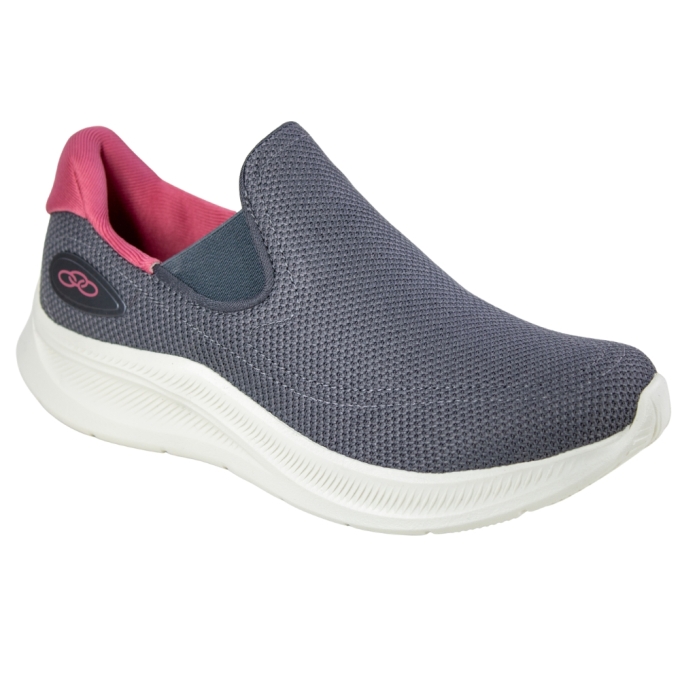 Tênis Feminino Olympikus Flutua - CHUMBO/HIBISCO