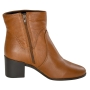 Bota Feminina Bottero Cano Baixo Bloco Fivela - CARAMELO