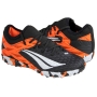 Chuteira Society Infantil Penalty RX Locker Y-3 - PRETO/LARANJA