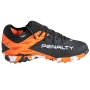 Chuteira Society Infantil Penalty RX Locker Y-3 - PRETO/LARANJA