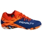 Chuteira Indoor Penalty Infantil RX Locker Y-3 - MARINHO/BRANCO/CORAL