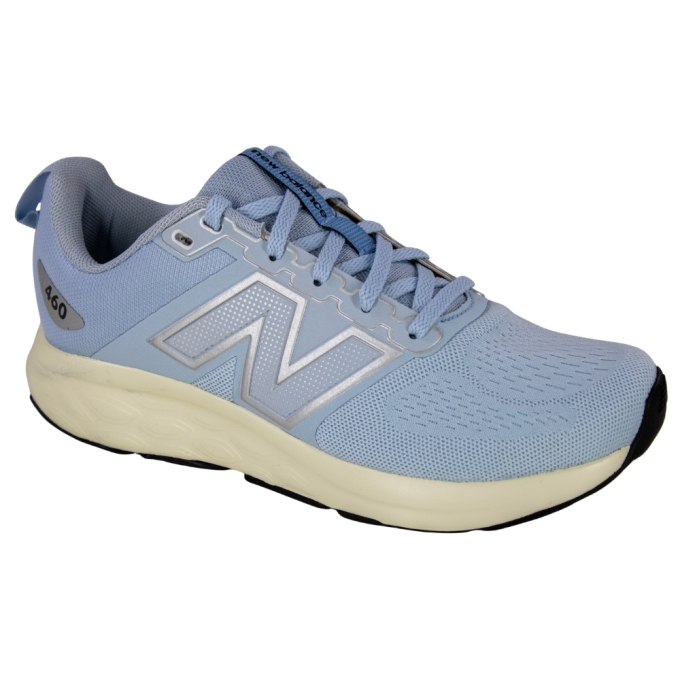 Tênis Feminino New Balance 460  - AZUL CLARO/PRATA
