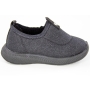 Tênis Bebê Feminino Molequinha Slip On - PRETO/GRAFITE