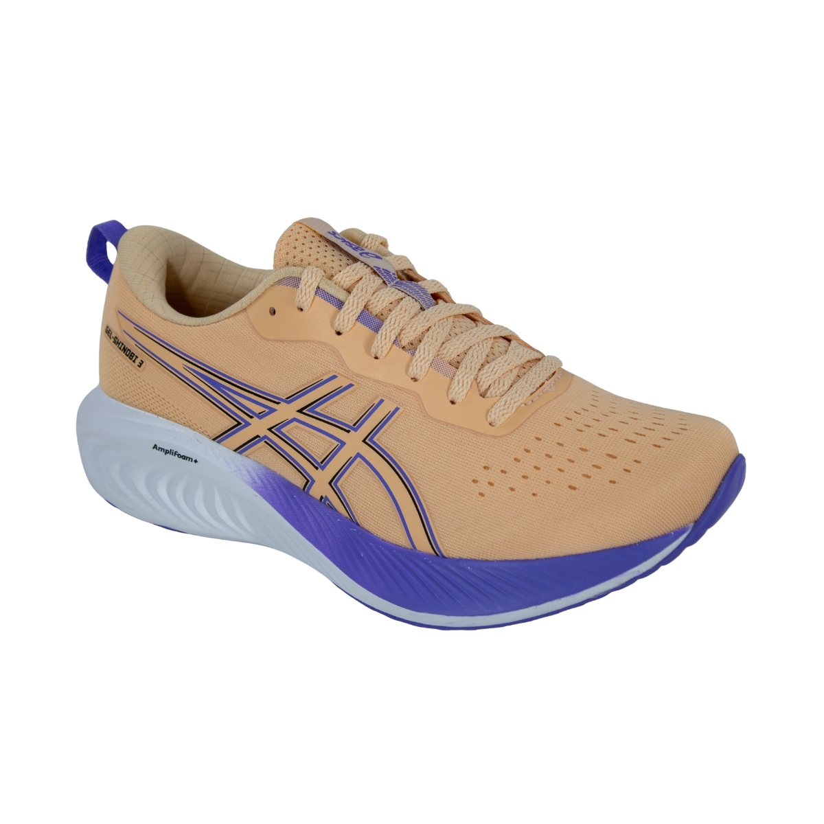 Tênis Feminino Asics Gel Shinobi 3  - LARANJA/AZUL