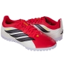 Chuteira Society Adidas Predator Club - VERMELHO/BRANCO/PRETO