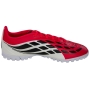 Chuteira Society Adidas Predator Club - VERMELHO/BRANCO/PRETO