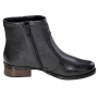 Bota Feminina Pegada Cano Baixo Salto Bloco - PRETO