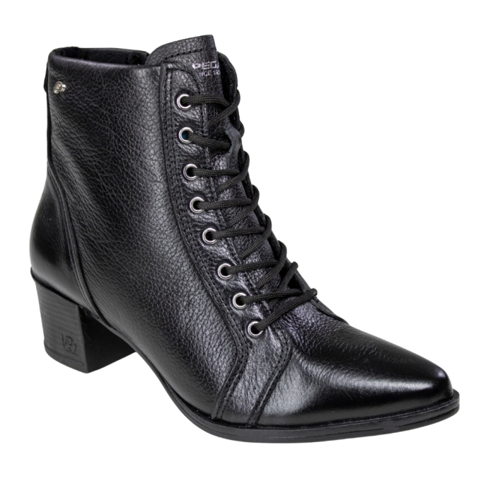 Coturno Feminino Pegada Bico Fino - PRETO